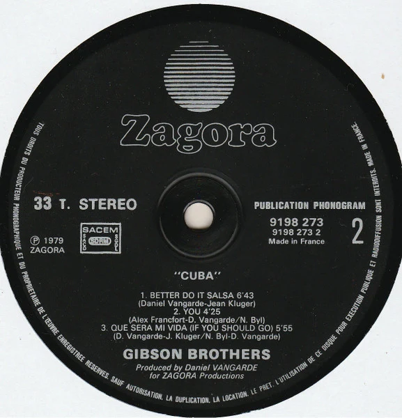 Gibson Brothers - Cuba (LP, Album) - Image 5