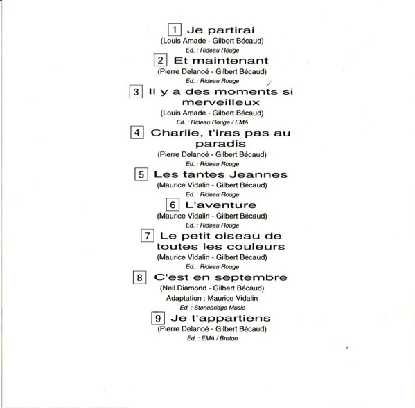 Gilbert Bécaud - Olympia (CD, Album) - Image 5