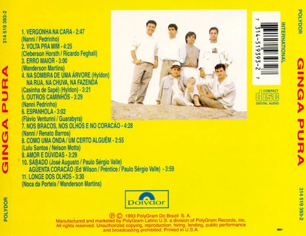Ginga Pura - Ginga Pura (CD, Album) - Image 2