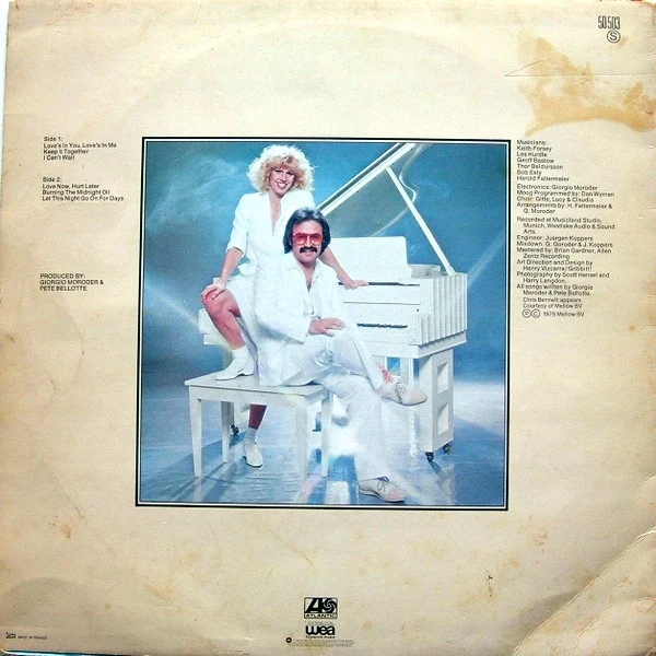 Giorgio Moroder And Chris Bennett - Love's In You, Love's In Me (LP, Album) - Image 2