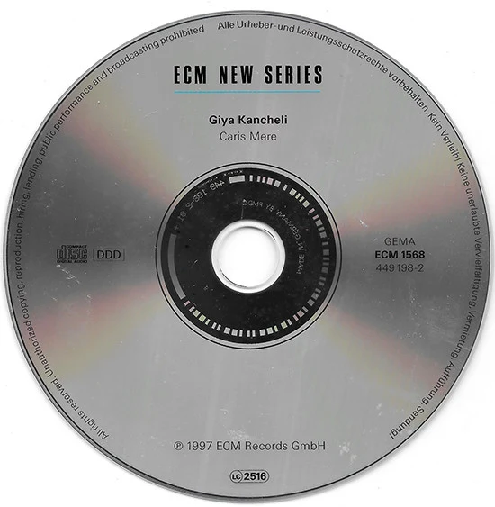 Giya Kancheli - Caris Mere (CD, Album) - Image 3