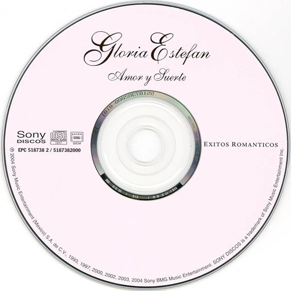 Gloria Estefan - Amor Y Suerte (Éxitos Románticos) (CD, Comp) - Image 3