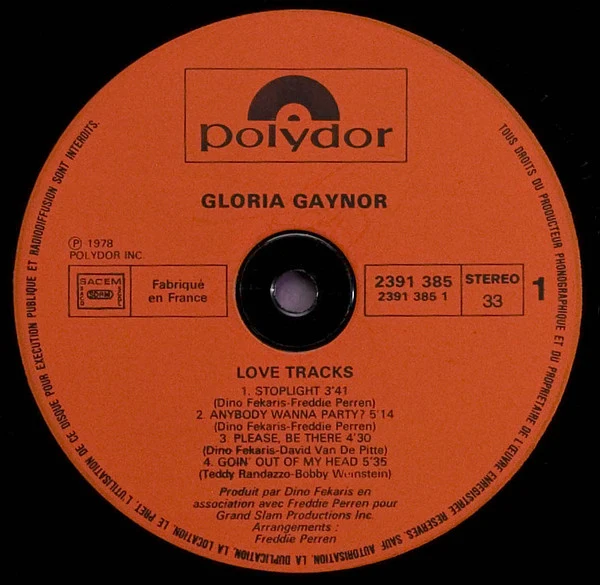Gloria Gaynor - Love Tracks (LP, Album) - Image 5
