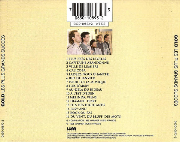 Gold (3) - Les Plus Grands Succès (CD, Comp) - Image 2