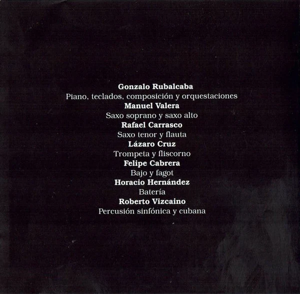 Gonzalo Rubalcaba - Gonzalo Rubalcaba (CD, Album, RE) - Image 5