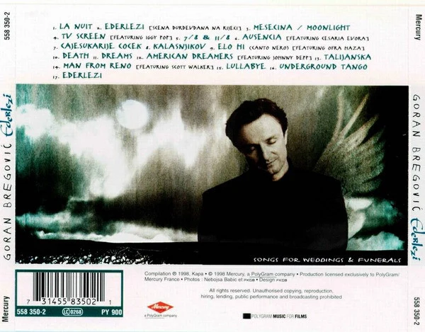 Goran Bregović - Ederlezi (CD, Comp) - Image 2