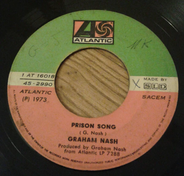 Graham Nash - Prison Song (7")