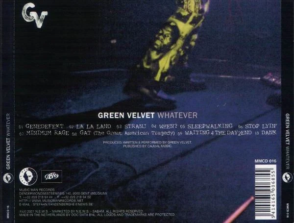 Green Velvet - Whatever (CD, Album) - Image 2