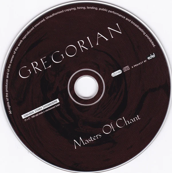 Gregorian - Masters Of Chant (CD, Album) - Image 3
