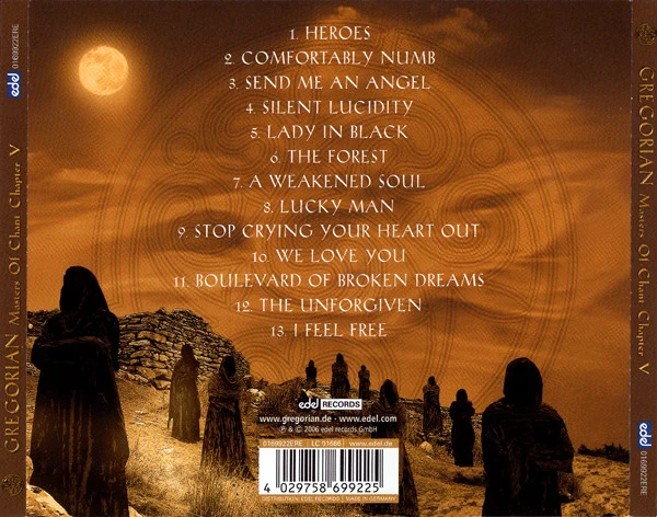 Gregorian - Masters Of Chant Chapter V (CD, Album) - Image 2
