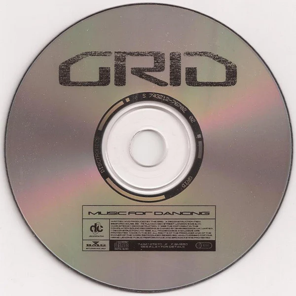 Grid* - Music For Dancing (CD, Comp) - Image 3
