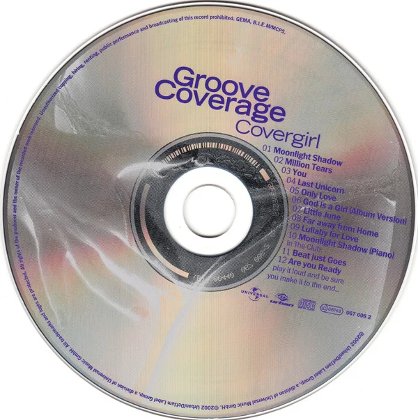 Groove Coverage - Covergirl (CD, Album, Copy Prot.) - Image 5