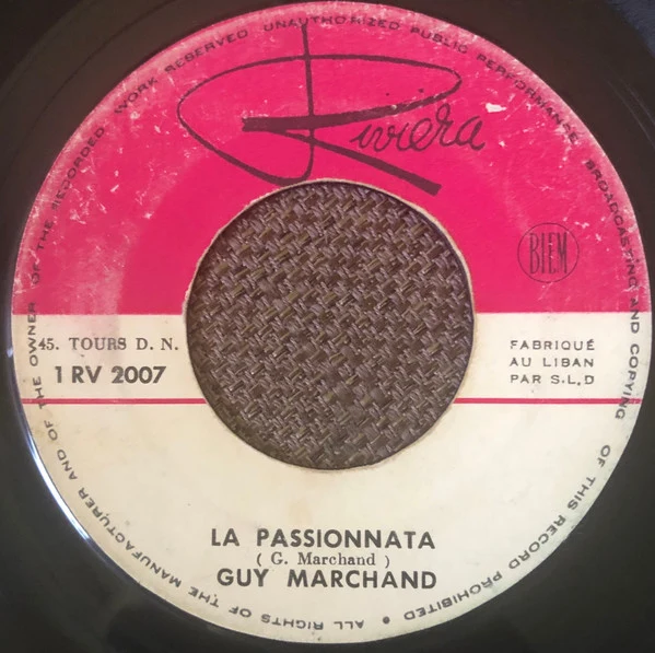 Guy Marchand - La Passionnata (7", Single)