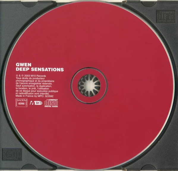 Gwen - Deep Sensations (CD, Comp, Mixed) - Image 5
