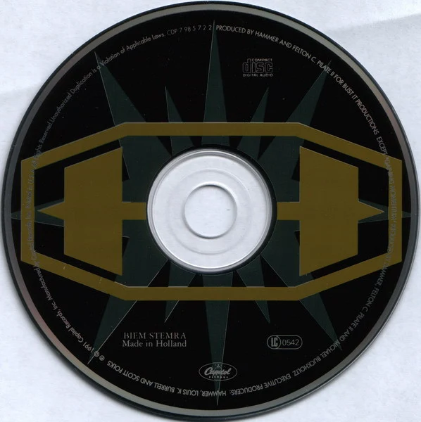 Hammer* - Too Legit To Quit (CD, Album) - Image 3