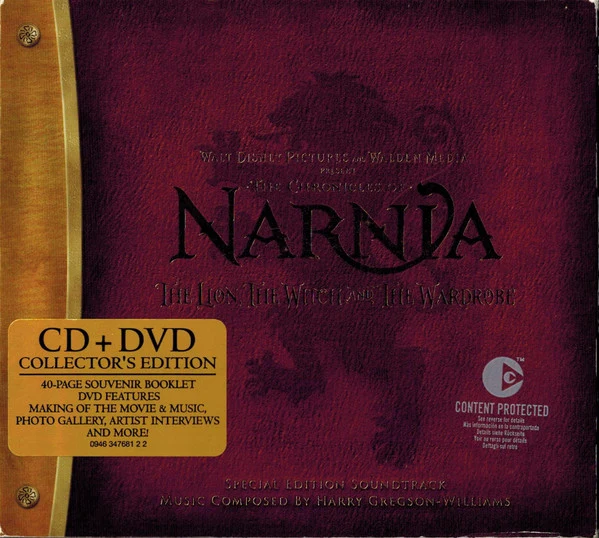 Harry Gregson-Williams - The Chronicles Of Narnia: The Lion, The Witch And The Wardrobe (Original Soundtrack) (CD, Album, Copy Prot., Enh + DVD-V, PAL + S/Editio)