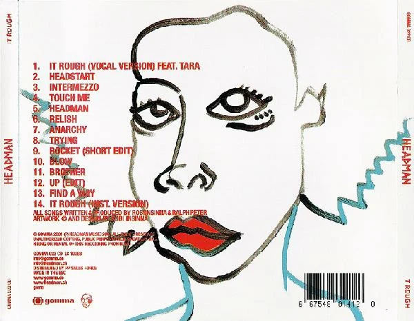 Headman (2) - It Rough (CD, Album) - Image 2