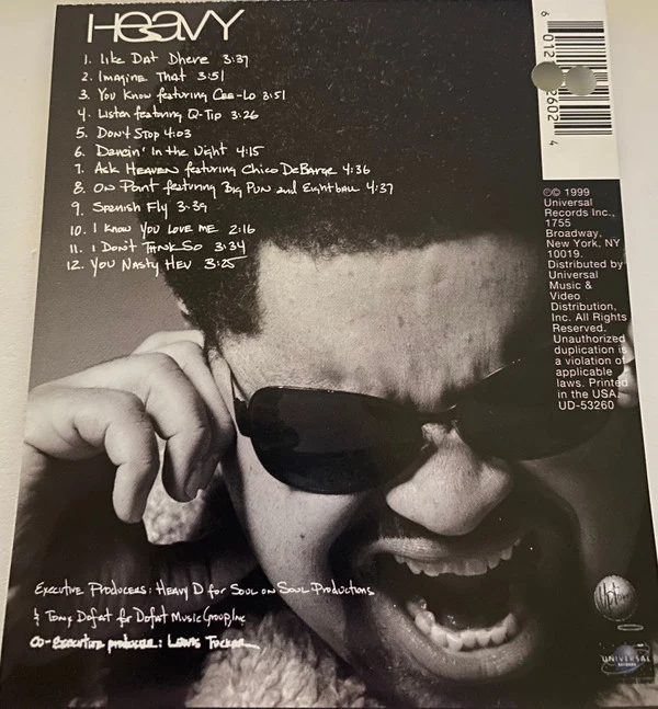 Heavy D - Heavy (CD, Album) - Image 2