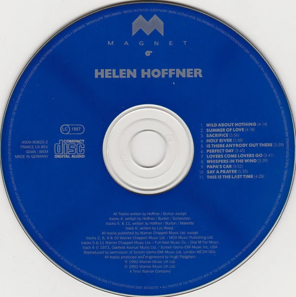 Helen Hoffner - Wild About Nothing (CD, Album) - Image 4