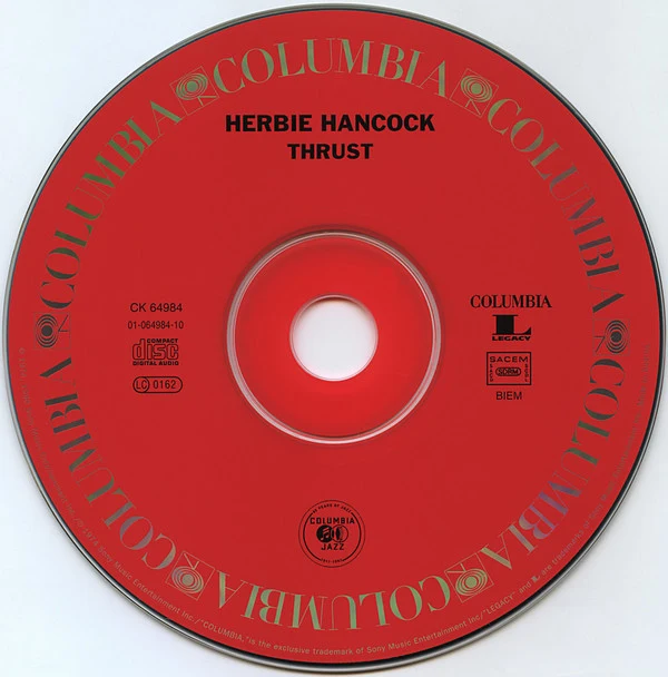 Herbie Hancock - Thrust (CD, Album, RE, RM) - Image 3