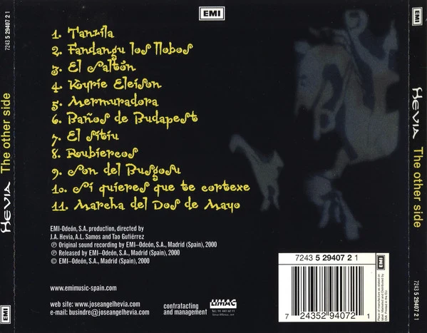 Hevia - The Other Side (CD, Album) - Image 2