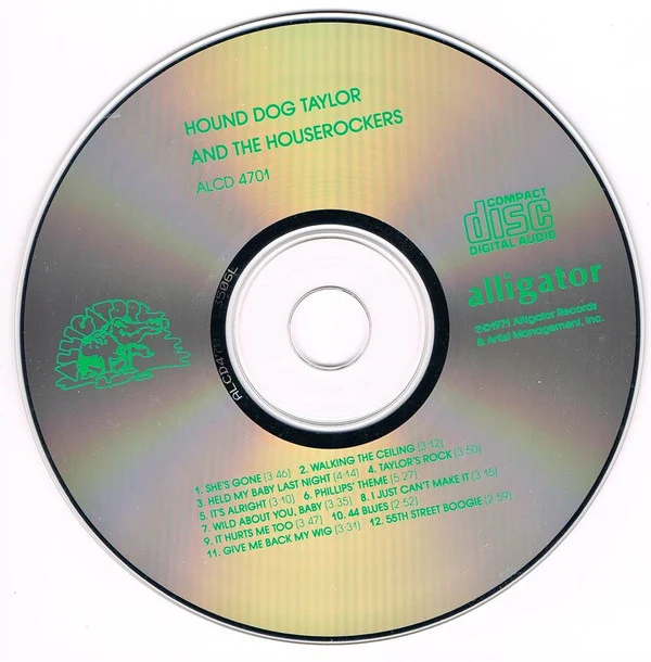Hound Dog Taylor And The HouseRockers* - Hound Dog Taylor And The HouseRockers (CD, Album, RE) - Image 3