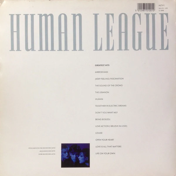 Human League* - Greatest Hits (LP, Comp, Gat) - Image 5