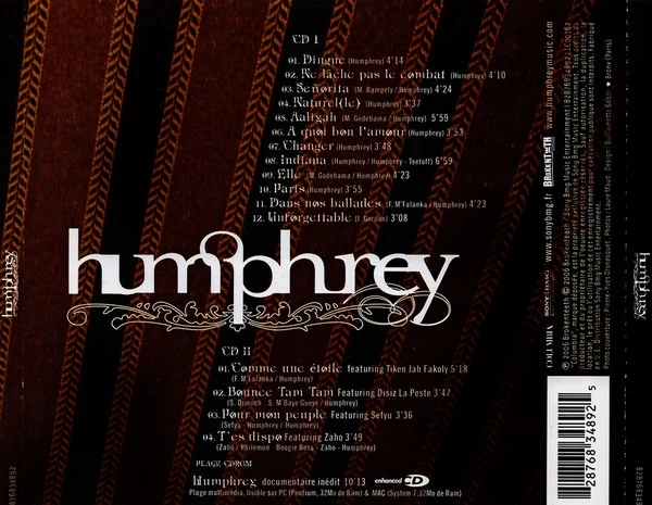 Humphrey  - Humphrey (CD, Album + CD, Enh) - Image 2