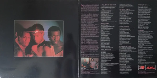 Imagination - In The Heat Of The Night (LP, Album, Gat) - Image 2