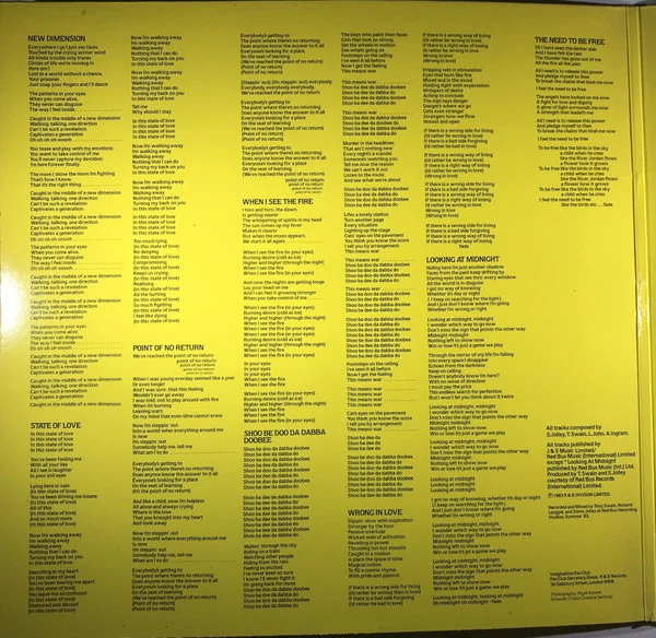 Imagination - Scandalous (LP) - Image 2