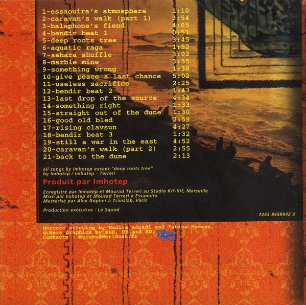 Imhotep - Blue Print (CD, Album) - Image 2