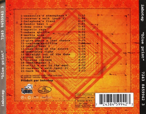 Imhotep - Blue Print (CD, Album) - Image 5