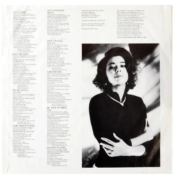 Irene Cara - Carasmatic (LP, Album) - Image 3