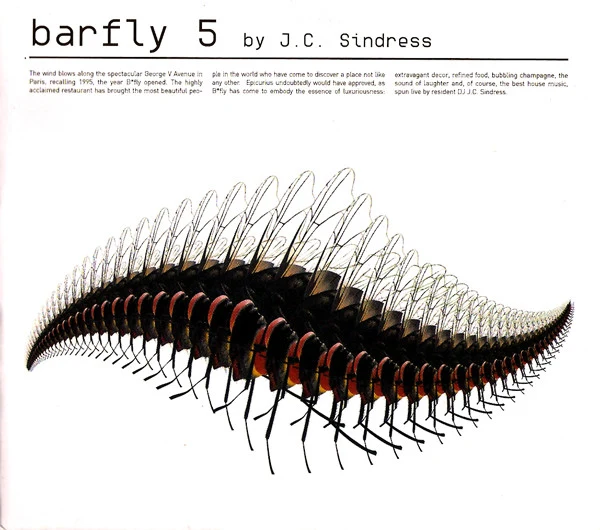J.C. Sindress* - Barfly 5 (CD, Mixed)