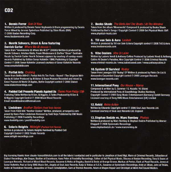 J16 - Destroy Minimal (2xCD, Comp, Mixed) - Image 5