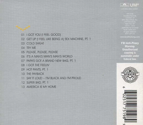 James Brown - Playlist Your Way (CD, Comp) - Image 2