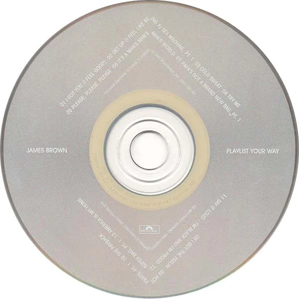 James Brown - Playlist Your Way (CD, Comp) - Image 3