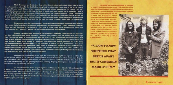 James Gang - The Best Of James Gang (2xCD, Comp, RM) - Image 3
