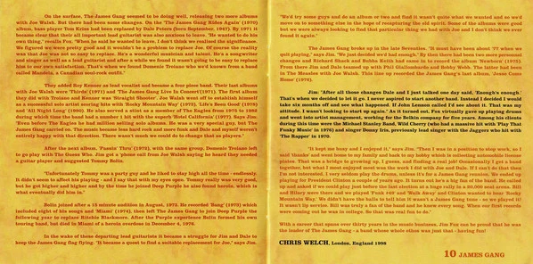 James Gang - The Best Of James Gang (2xCD, Comp, RM) - Image 5