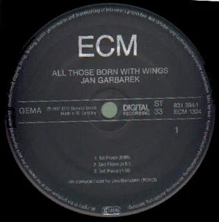 Jan Garbarek - All Those Born With Wings (LP, Album) - Image 3