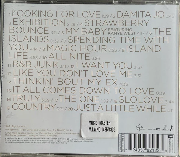 Janet* - Damita Jo (CD, Album) - Image 2
