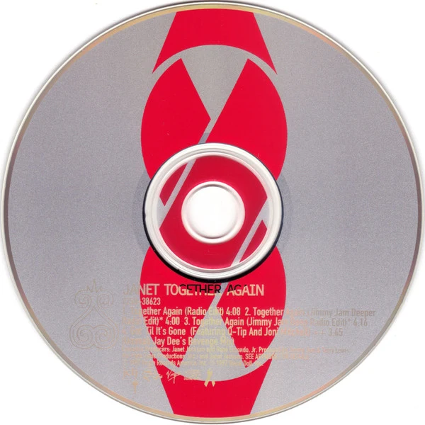 Janet* - Together Again (CD, Single) - Image 3