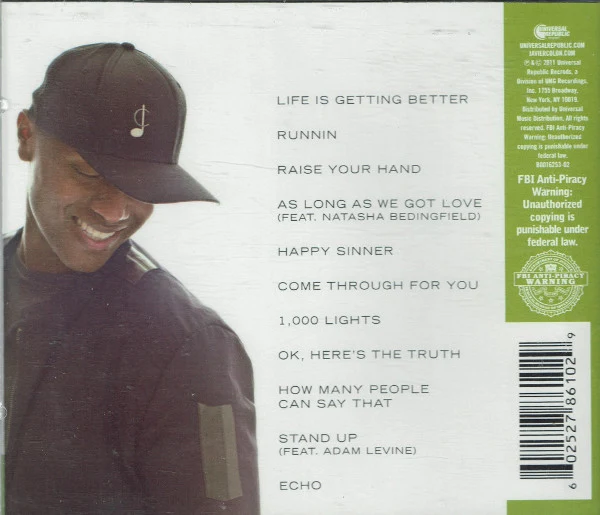 Javier Colon - Come Through For You (CD, Album) - Image 3