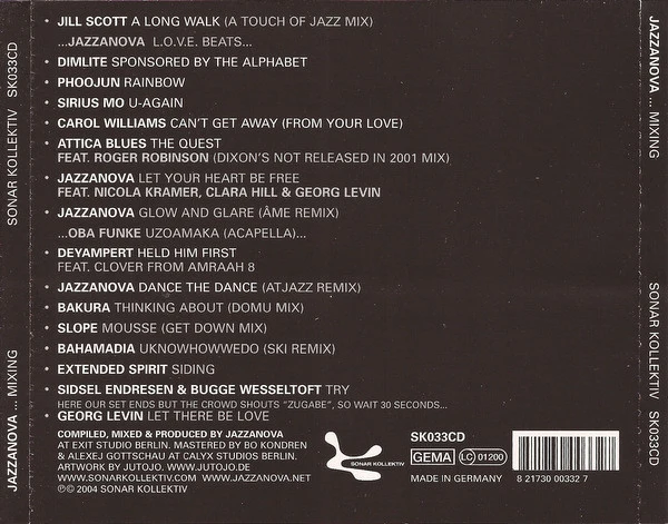 Jazzanova - ...Mixing (CD, Comp, Mixed) - Image 3