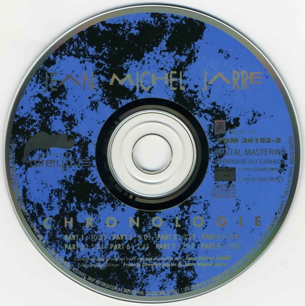 Jean-Michel Jarre - Chronologie (CD, Album) - Image 3