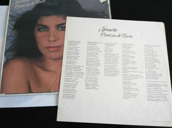 Jeanette - Corazón De Poeta (LP, Album) - Image 4
