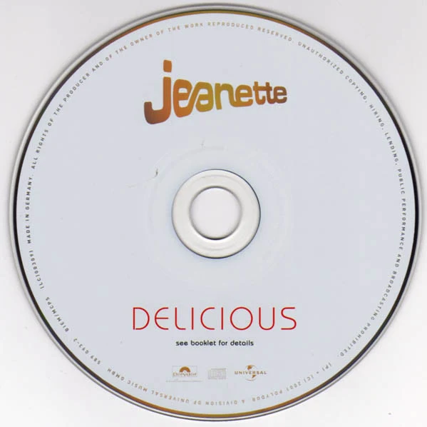 Jeanette* - Delicious (CD, Album, Enh) - Image 3