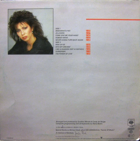 Jennifer Rush - Jennifer Rush (International Version) (LP, Album) - Image 2