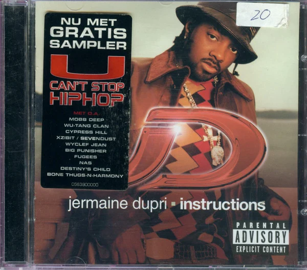 Jermaine Dupri - Instructions (CD, Album) - Image 4