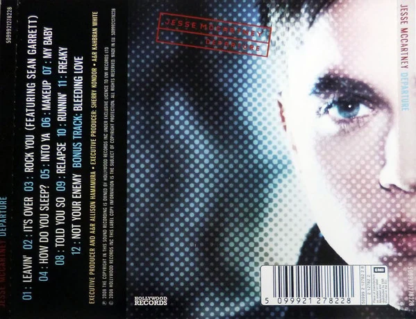 Jesse McCartney - Departure (CD, Album) - Image 3